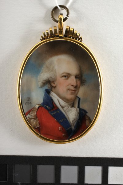 Unbekannter Offizier der Royal Welsh Fusiliers, 1790 von John Bogle