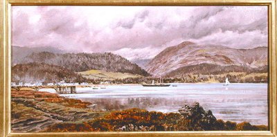 Brodick Pier, 20. August 1886 von John Brett