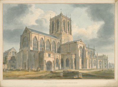 Sherborne Kirche von John Buckler