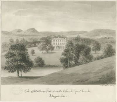 Leek - Ball Haye Hall von John Buckler
