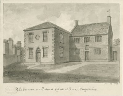 Leek Stadt - Gymnasium von John Buckler