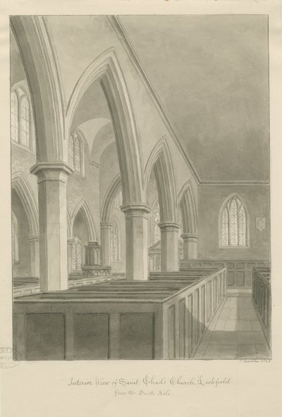 Lichfield - Innenraum der St. Chad