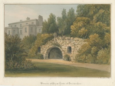 Twickenham - Popes Grotte von John Buckler