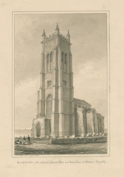Cromer - St. Peter und St. Paul Kirche von John Buckler