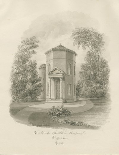Shugborough - Tempel der Winde von John Buckler