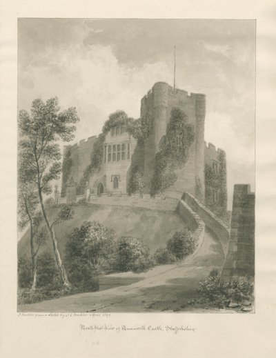 Tamworth Schloss von John Buckler