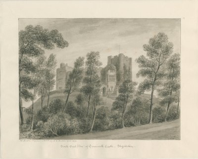Tamworth Castle von John Buckler