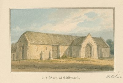 Wiltshire - Chilmark - Alte Scheune, 1817 von John Buckler
