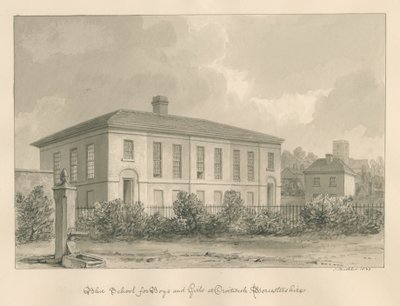 Worcestershire - Droitwich - Blaue Schule von John Buckler