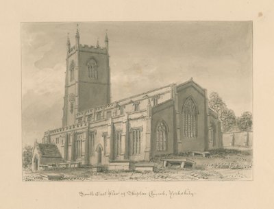 Yorkshire - Skipton Kirche von John Buckler