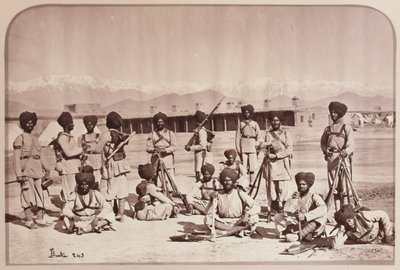 Verdienstorden Sepoys, 23. (Punjab) Regiment der Bengalischen Eingeboreneninfanterie (Pioniere) von John Burke