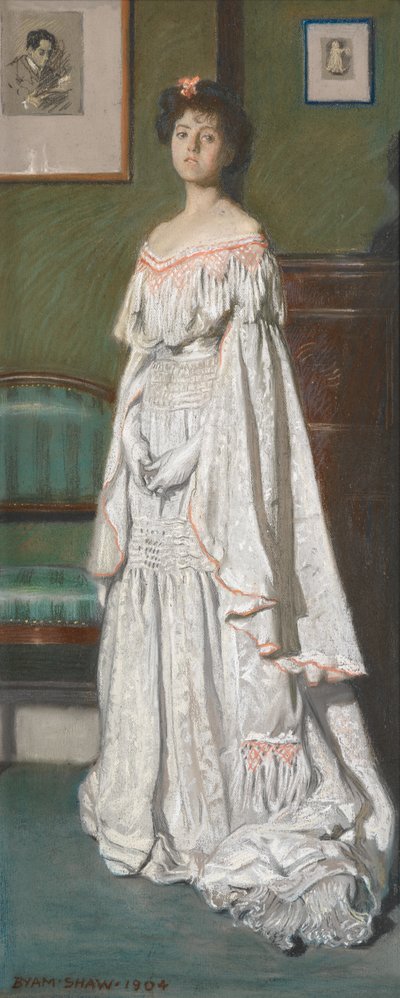 Mrs Paul Konody [Isabel Codrington] von John Byam Liston Shaw
