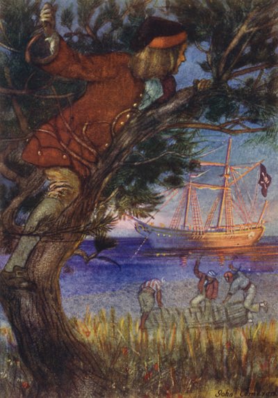 Illustration für Die Schatzinsel von John Cameron