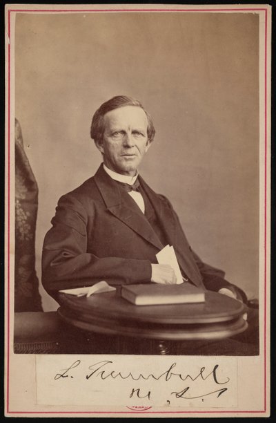 Porträt von Lyman Trumbull von John Carbutt