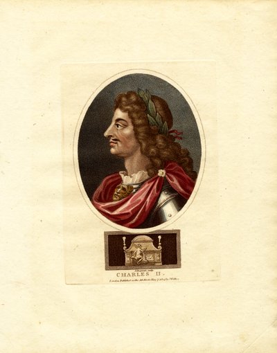 Porträt von König Karl II. von England von John Chapman