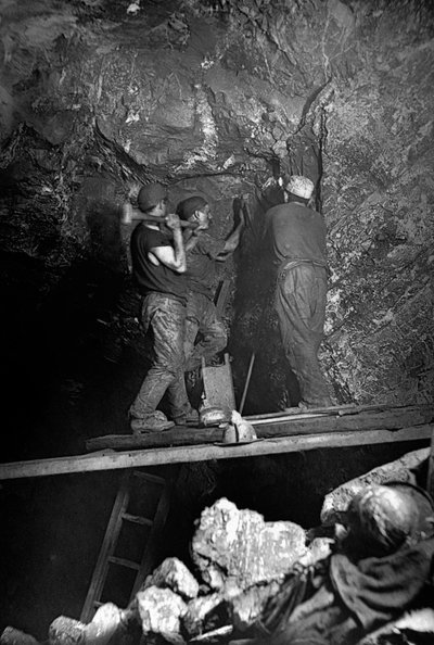 Untertagebau, Colcauth, Cornwall von John Charles Burrow