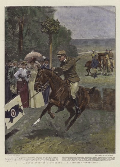 Ein neuartiges Ereignis in einem Gymkhana von John Charlton