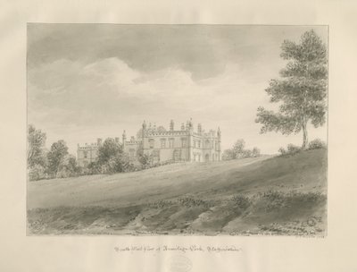 Armitage Park: Sepia-Zeichnung von John Chessell Buckler