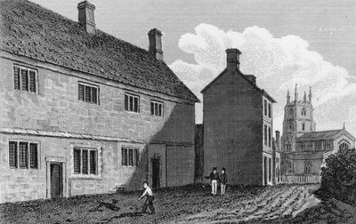 Grammar School in Chipping Norton, Oxfordshire von John Chessell Buckler