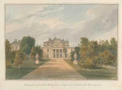 Oxfordshire - Middleton Stoney House von John Chessell Buckler