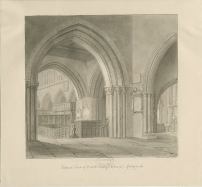 Stafford - Innenraum der St. Mary