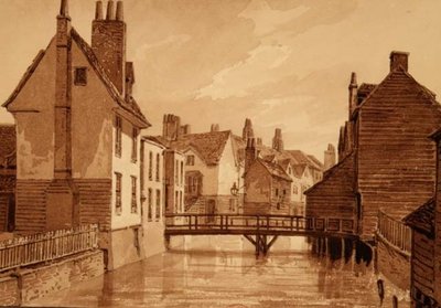 Ansicht des Folly in der Gemeinde Bermondsey, aus 
