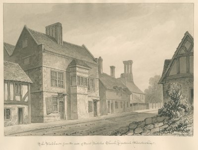 Droitwich - Arbeitshaus, Worcestershire von John Chessell Buckler