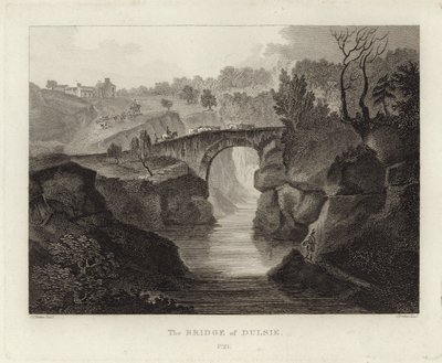 Die Brücke von Dulsie von John Claude Nattes