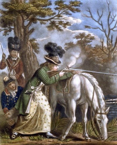 Die Damen-Schießpony von John Collet