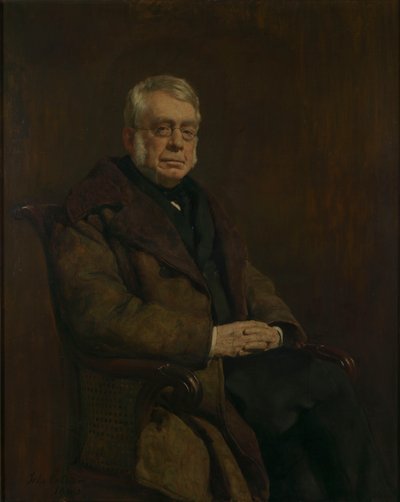 Porträt von Sir George Biddell Airy von John Collier
