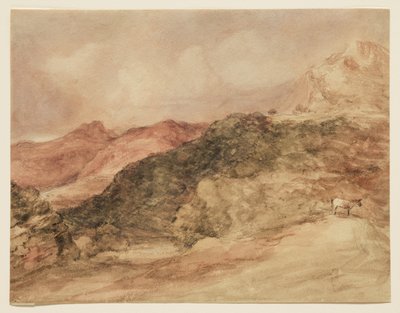 Bow Fell und Langdale Pikes von John Constable