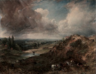 Branch Hill Pond, Hampstead von John Constable