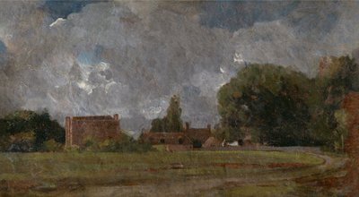 Golding Constables Haus, East Bergholt - der Geburtsort des Künstlers von John Constable