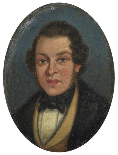 Miniatur: Porträt von Abram Constable, Bruder des Künstlers von John Constable
