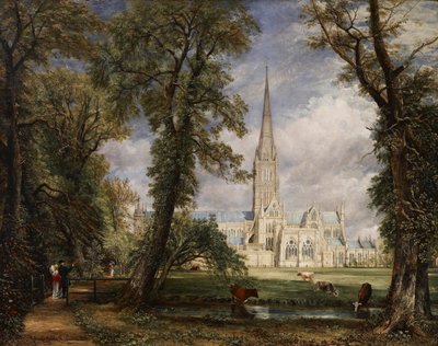 Kathedrale von Salisbury vom Garten des Bischofs von John Constable