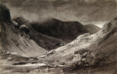 Das Tal von Newlands: Ein sehr stürmischer Nachmittag von John Constable