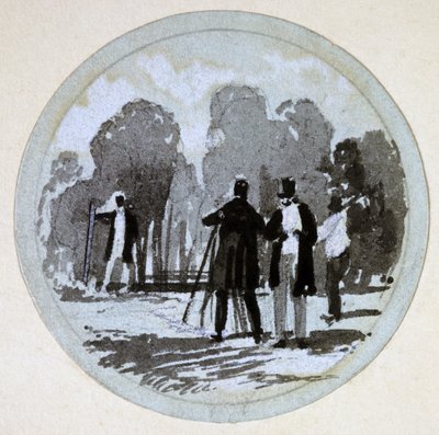 Nivellierung, London & Birmingham Railway, ca. 1838 von John Cooke Bourne