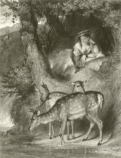 Berg-Einsamkeit von John Corbould