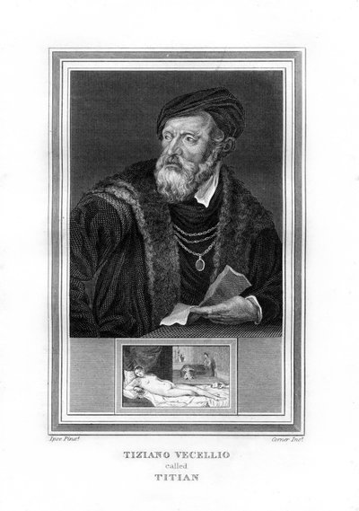 Tiziano Vecelli Titian, italienischer Hochrenaissance-Maler von John Corner