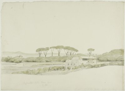 Raffaelles Villa Medici, Rom von John Downman