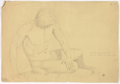Statue des sterbenden Galliers von John Downman
