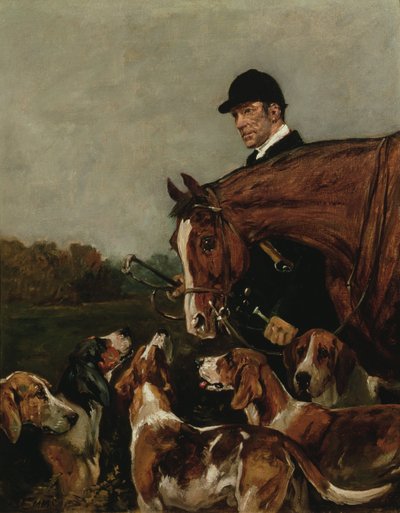 George Wateridge, Jäger der New Forest Buckhounds von John Emms