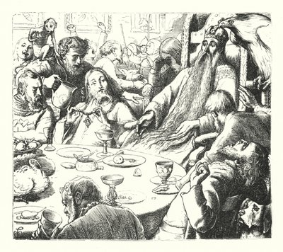 Der Tagtraum von John Everett (after) Millais