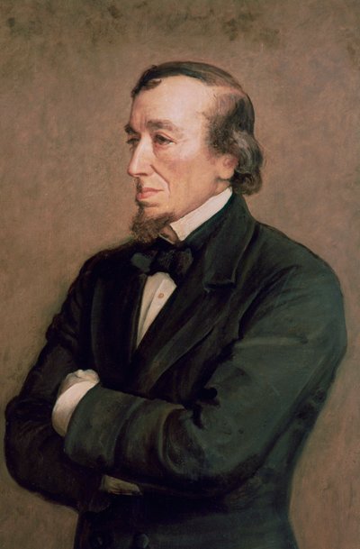 Benjamin Disraeli, Earl of Beaconsfield, Detail, 1881 von John Everett Millais