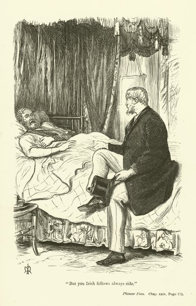 Illustration für Phineas Finn von Anthony Trollope von John Everett Millais