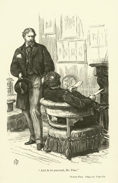 Illustration für Phineas Finn von Anthony Trollope von John Everett Millais