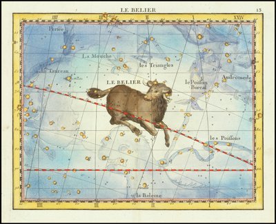 1776 - John Flamsteed - Der Widder (Aries) von John Flamsteed