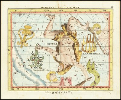Hercule, La Couronne von John Flamsteed