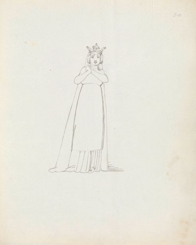 Mrs. Siddons als Constance von John Flaxman