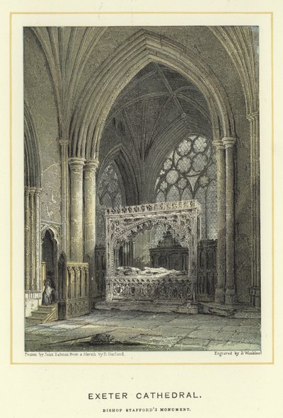 Exeter Kathedrale, Bischof Staffords Denkmal von John Francis Salmon
